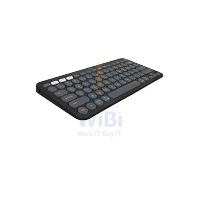 Logitech Pebble Keys 2 K380s Bluetooth Keyboard - Tonal Graphite (Eng/Arb) Accessories > Keyboard & Mouse