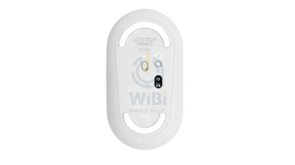 Logitech Pebble M350 Mouse - Up to 10m / Wireless / Off White Accessories > Keyboard & Mouse