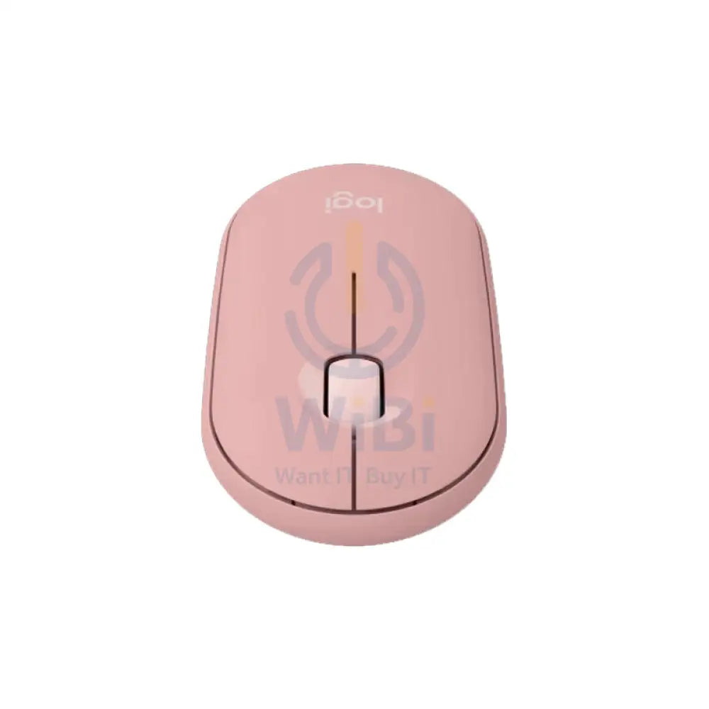 Logitech Pebble Mouse 2 M350S / Wireless / Bluetooth Mouse - Tonal Rose Accessories > Keyboard & Mouse