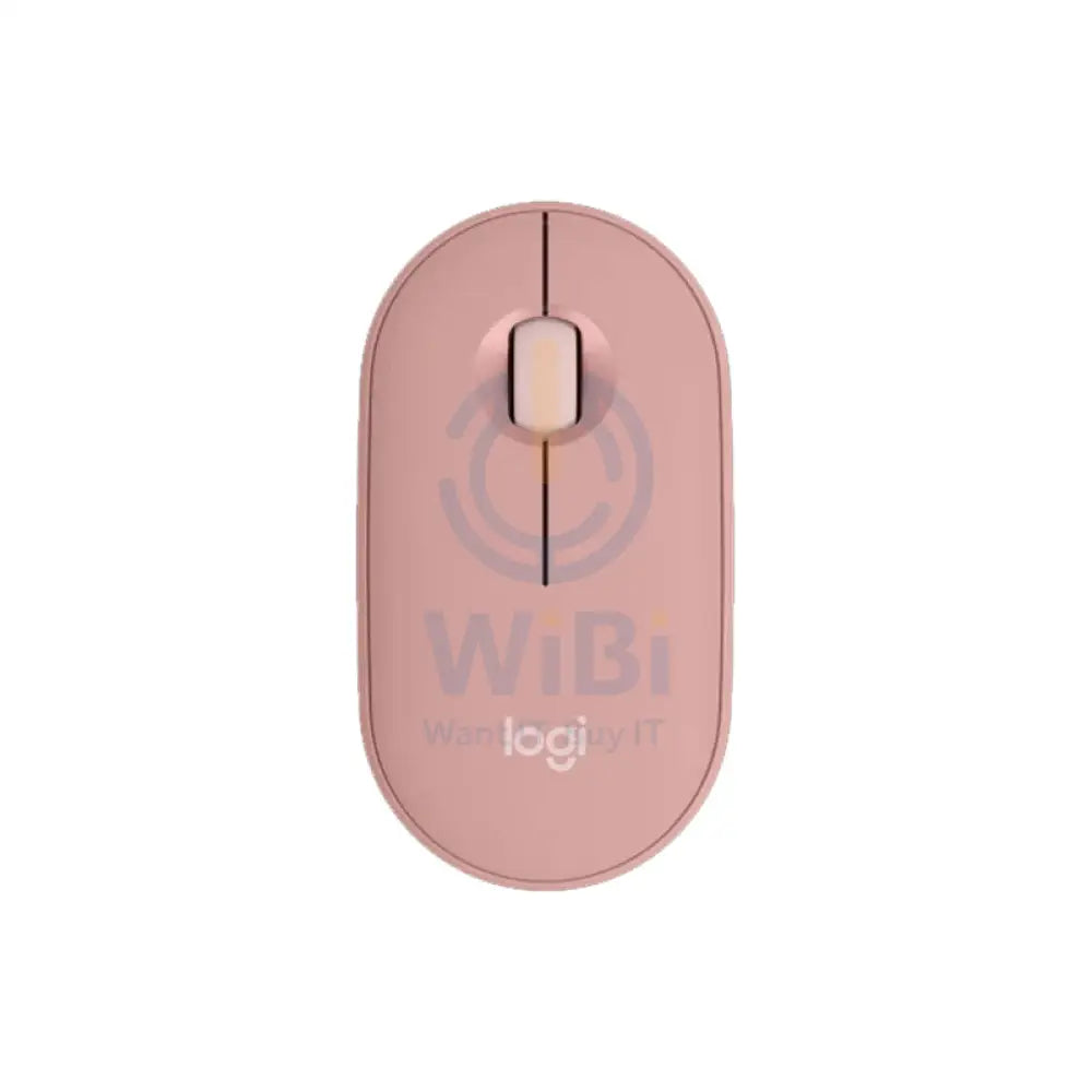 Logitech Pebble Mouse 2 M350S / Wireless / Bluetooth Mouse - Tonal Rose Accessories > Keyboard & Mouse