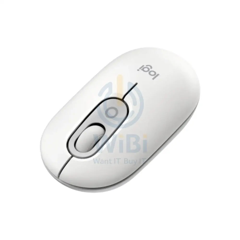 Logitech POP with Emoji Wireless Mouse - Bluetooth / Off-White Accessories > Keyboard & Mouse