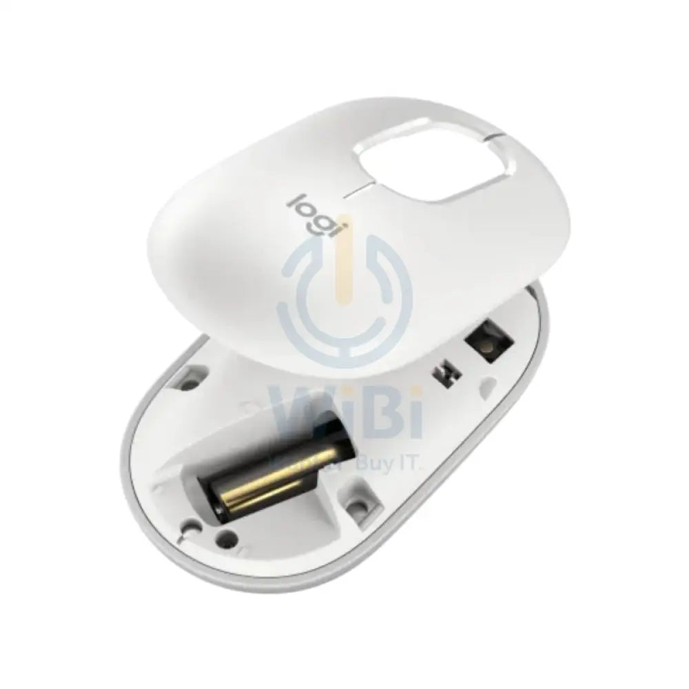 Logitech POP with Emoji Wireless Mouse - Bluetooth / Off-White Accessories > Keyboard & Mouse