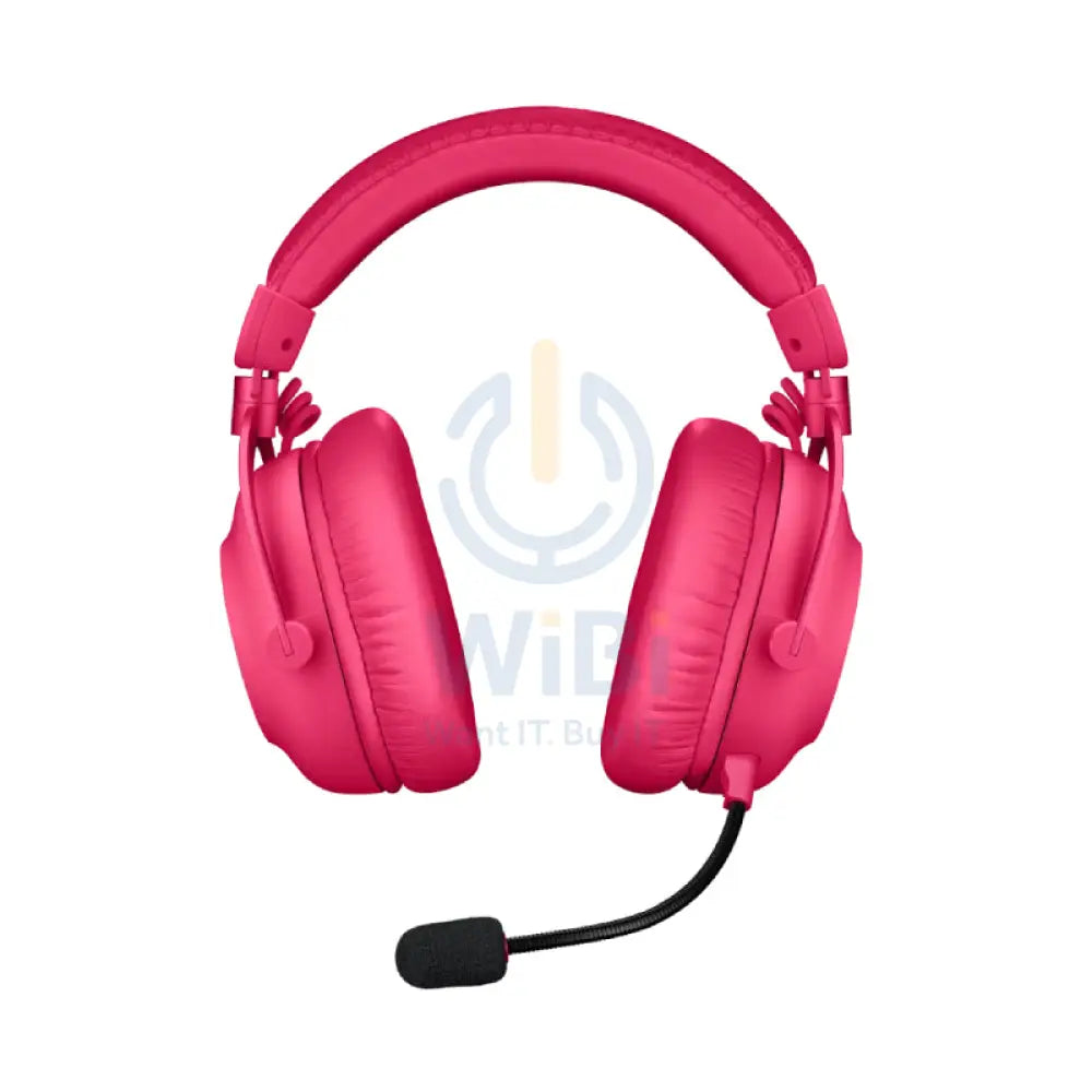 Logitech PRO X2 LIGHTSPEED Gaming Headset - Wireless / Bluetooth / Pink Accessories > Audio > Headphones