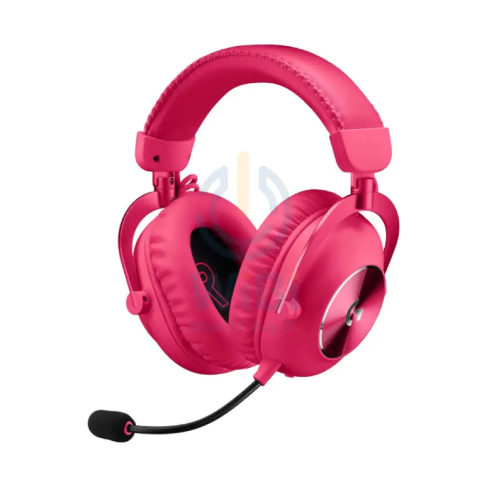 Logitech PRO X2 LIGHTSPEED Gaming Headset - Wireless / Bluetooth / Pink Accessories > Audio > Headphones