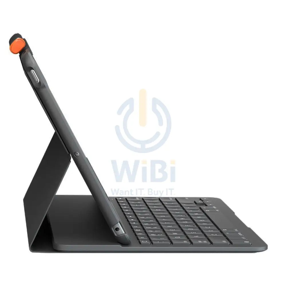 Logitech Slim Keyboard Folio for iPad Air 10.5’’ (3rd Generation) - Graphite / Arabic Accessories > Mobiles & Tablets >