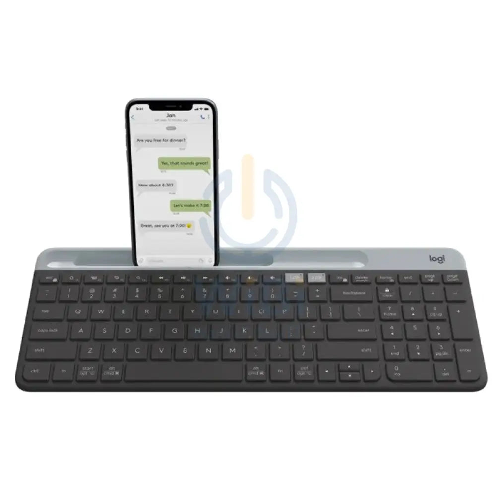 Logitech Slim Multi-Device Wireless Keyboard K580 - Graphite - Ara (101) Accessories > Keyboard & Mouse > Offer Zone