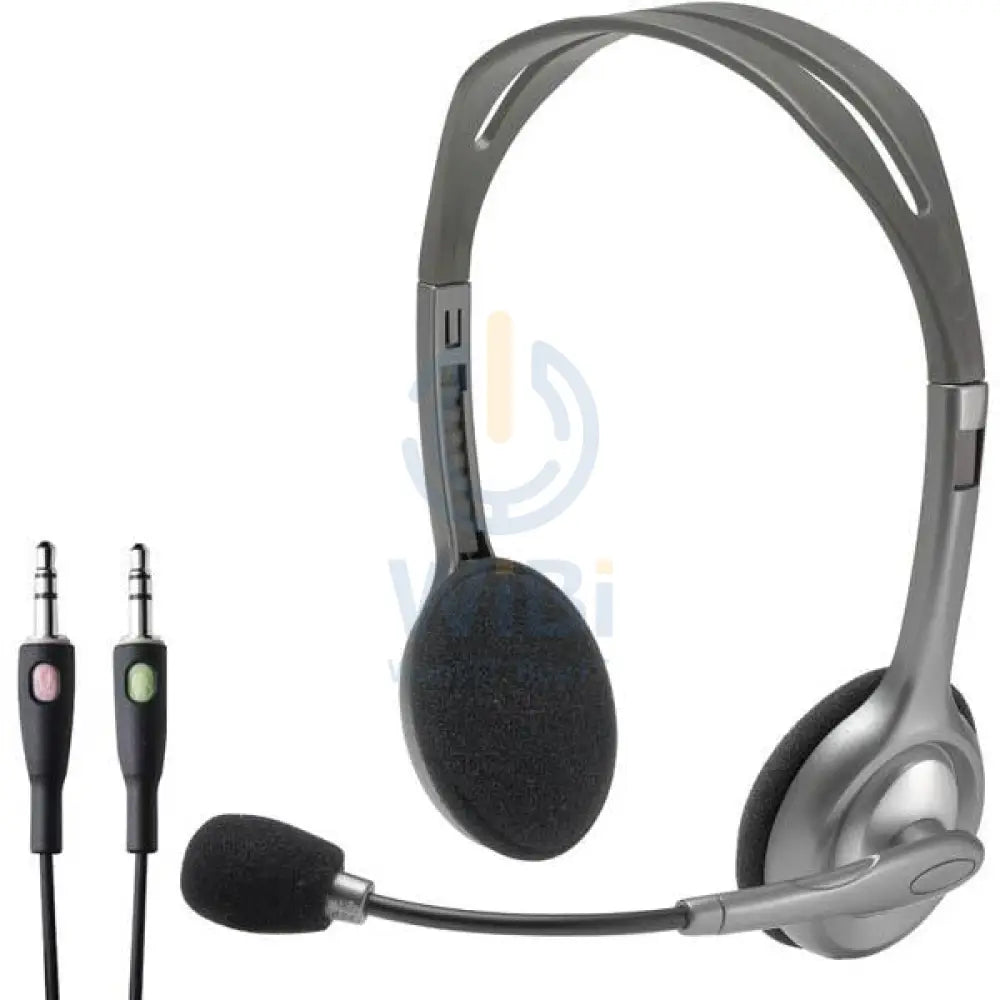 لوجيتيك ستيريو سماعة الرأس H110 - 3.5 مم / أسود اكسسوارات الصوت > سماعات الرأس >منطقة الألعاب