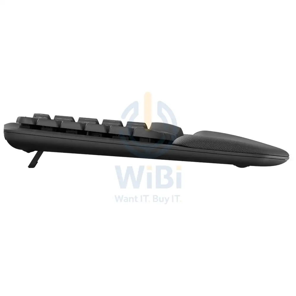 Logitech Wave Bluetooth Ergonomic keyboard - Graphite - Arb/Eng Accessories > Keyboard & Mouse > Gaming Zone > Offer