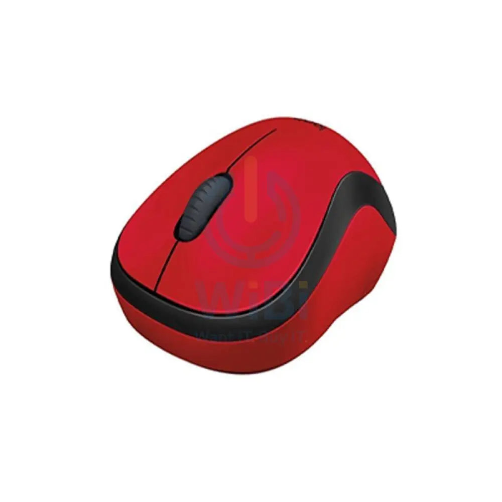 Logitech Wireless Mouse M220 SILENT - Red Accessories > Keyboard & Mouse