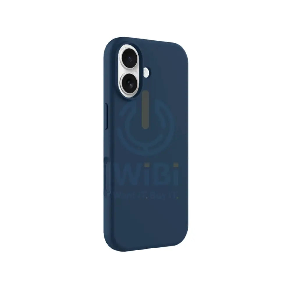 MagSafe Magnetic Wireless Charging Luxury Liquid Silicone Phone Case for iPhone 17 - Blue Accessories > Mobiles &