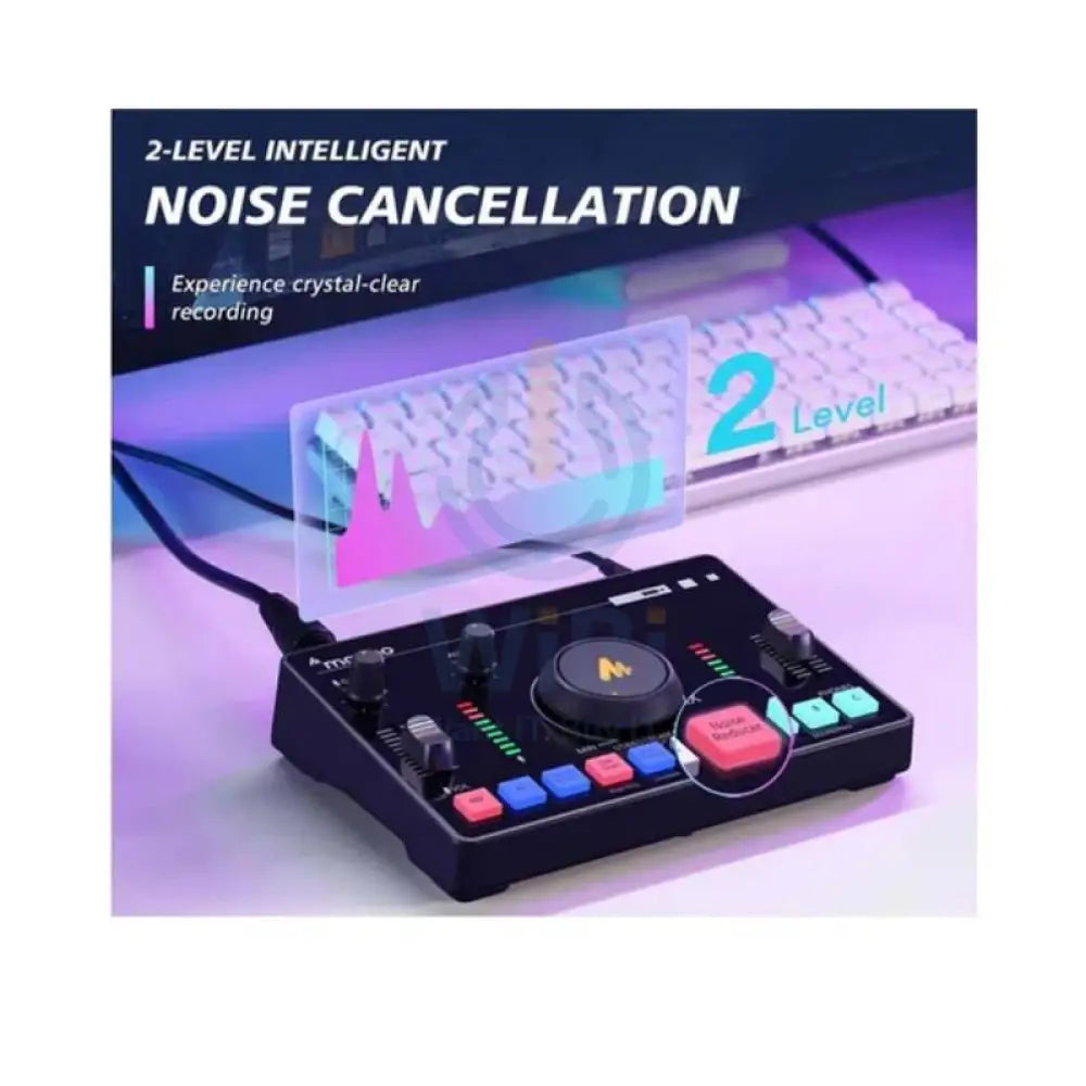 Maonocaster AMC2 NEO One-Stop Streaming Audio Mixer & Sound Card - Black Accessories > Audio > Audio Mixer