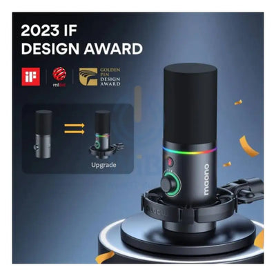 Maonocaster PD200X USB/XLR Dynamic Gaming RGB Microphone - Black Accessories > Audio > Microphone