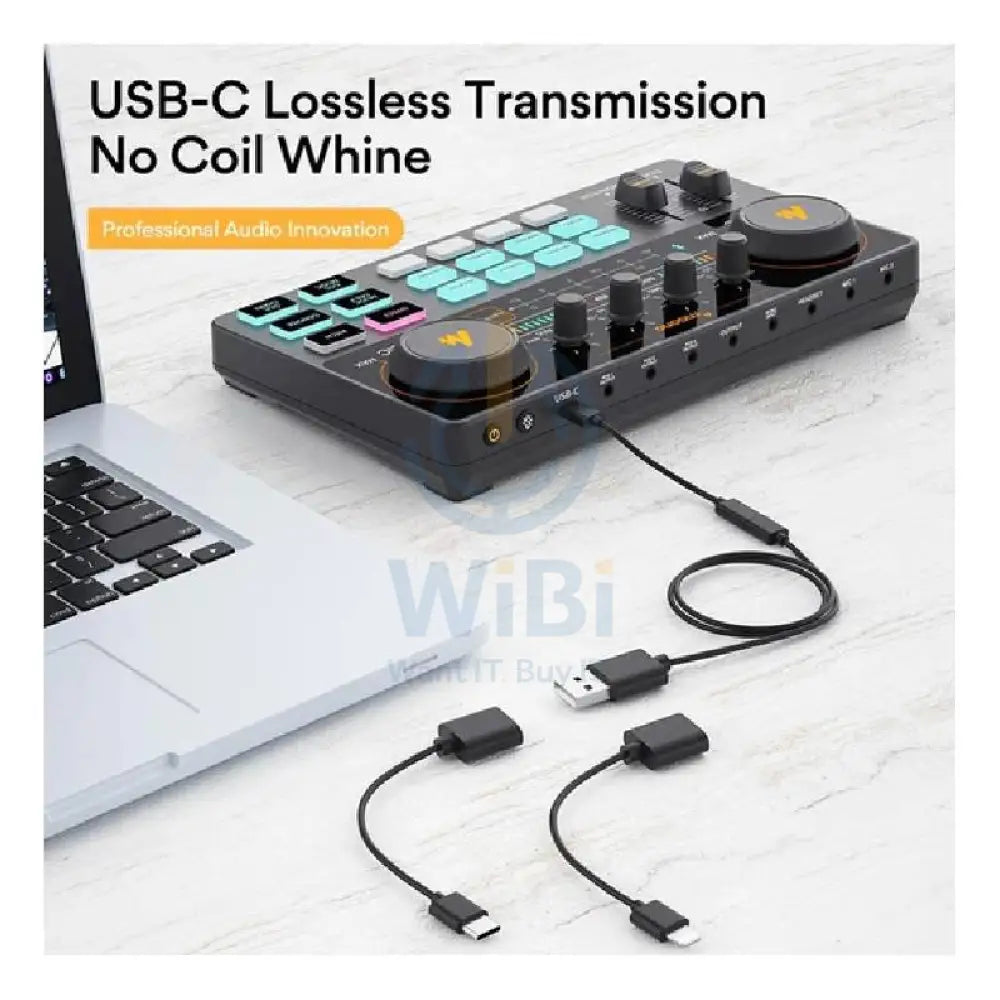 Maonocaster Portable Podcast Console - Black Accessories > Audio > Audio Mixer