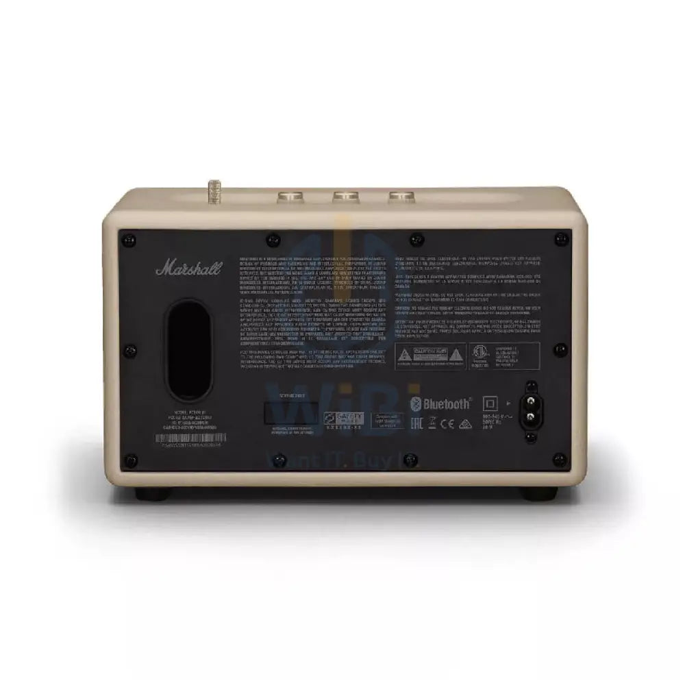 Marshall Acton III Wireless Bluetooth Speaker - Cream Accessories > Audio > Speakers
