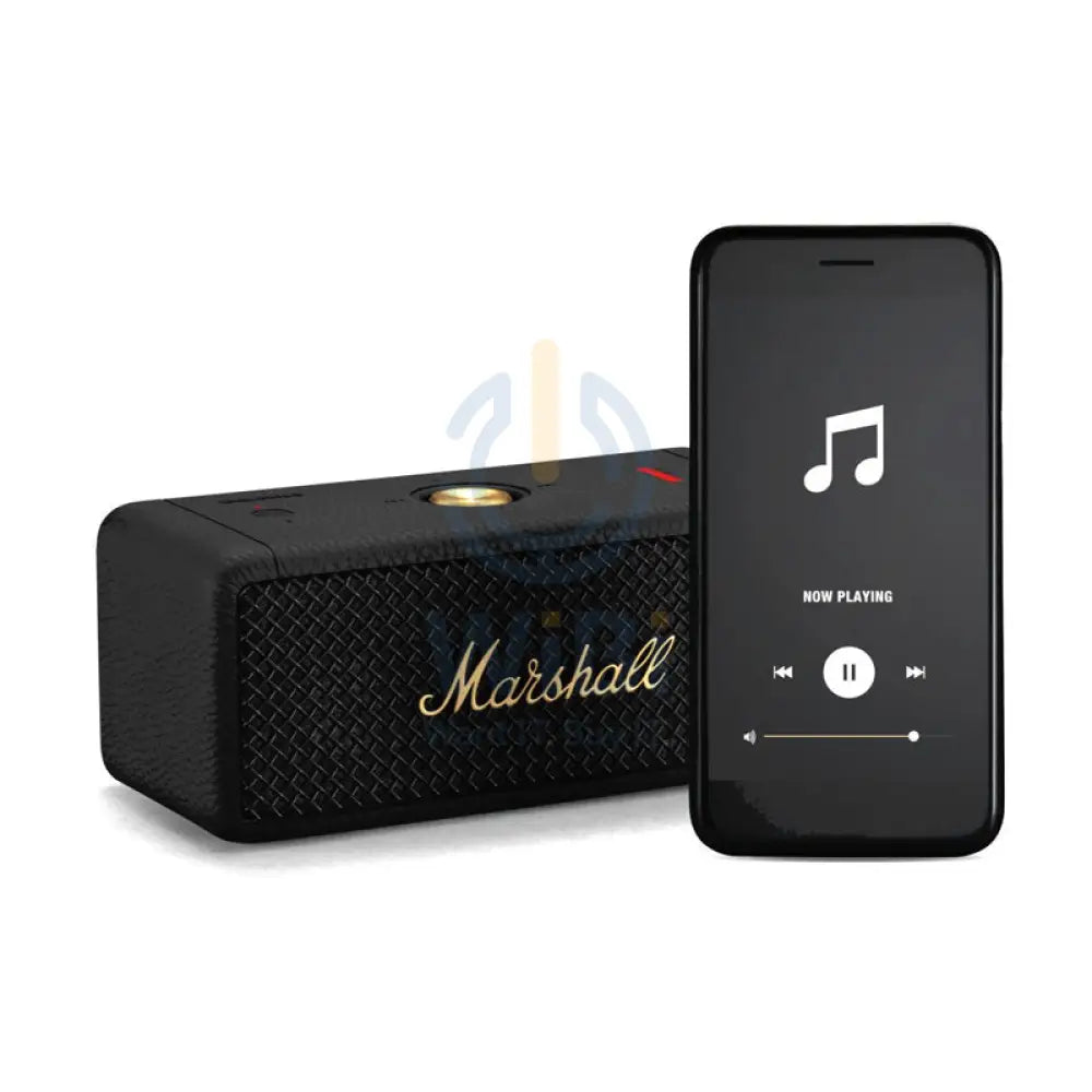 Marshall Emberton II Portable Speaker - Black And Brass Accessories > Audio > Speakers > Offer Zone
