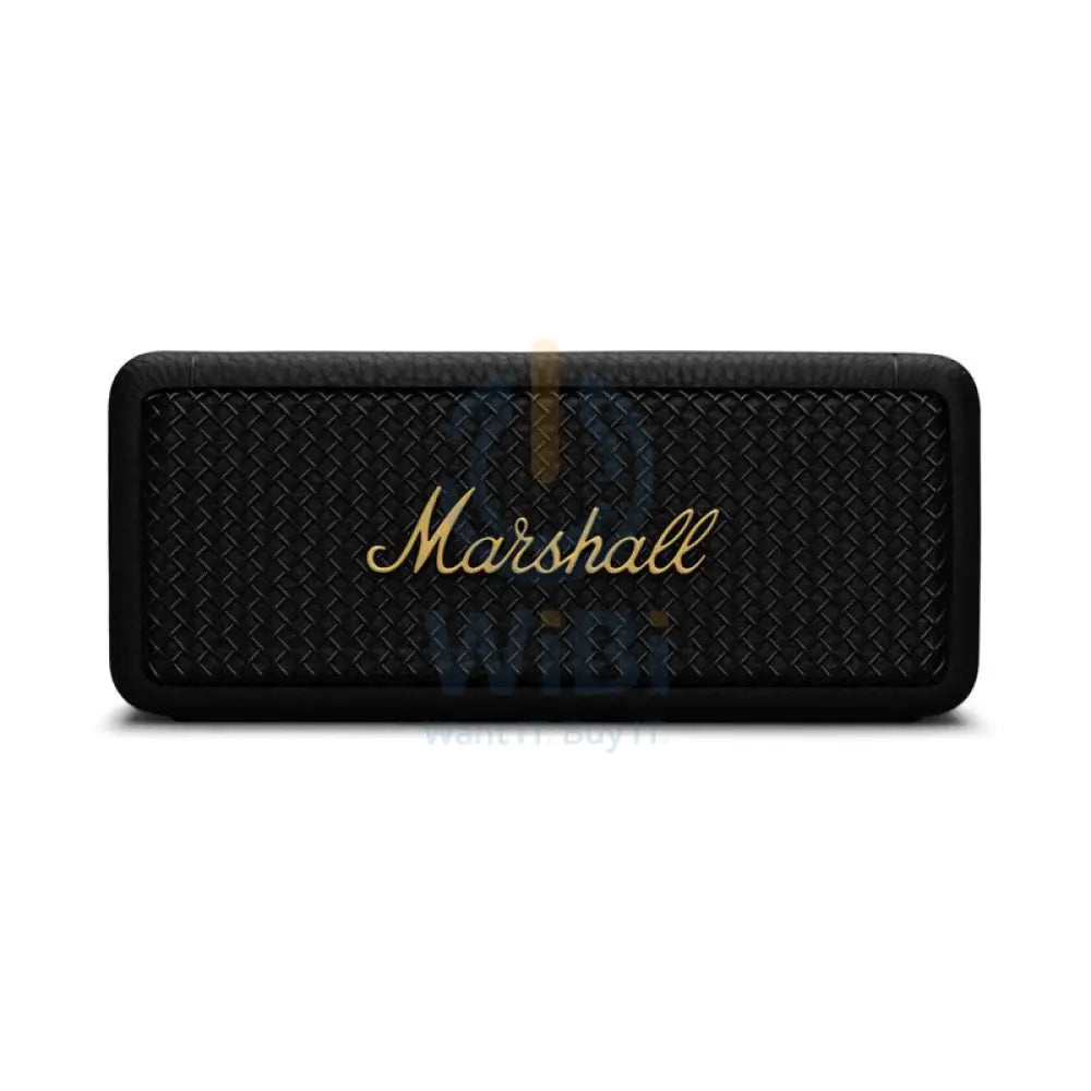 Marshall Emberton II Portable Speaker - Black And Brass Accessories > Audio > Speakers > Offer Zone
