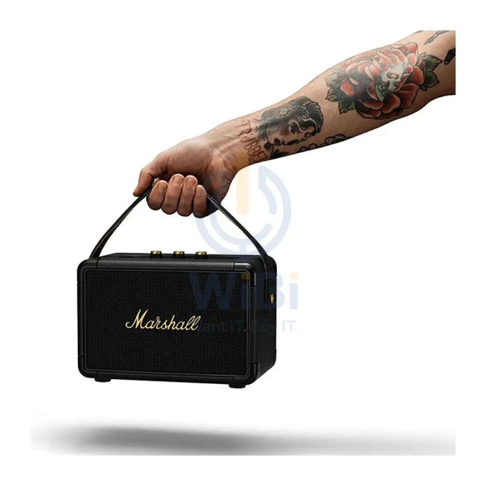 Marshall KILBURN II Wireless Bluetooth Portable Speaker - Black/Brass Accessories > Audio > Speakers > Offer Zone