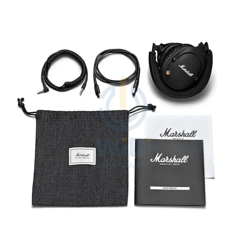 Marshall Monitor II A.N.C Over-Ear Headphones - Black Accessories > Audio > Headphones > Offer Zone