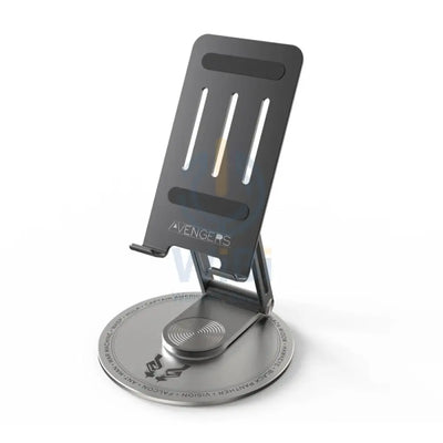 Marvel QS-21 Multifunctional Rotating Tablet Stand - Black Accessories > Mobiles & Tablets > Mobiles > Mobile Holder