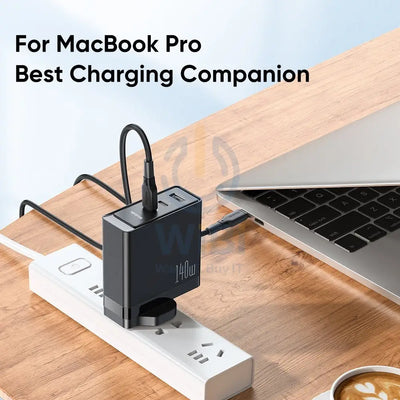 Mcdodo 140W GaN 5 Pro Dual Type-C + USB Fast Charger - Ch-2901 Accessories > Power Adapters