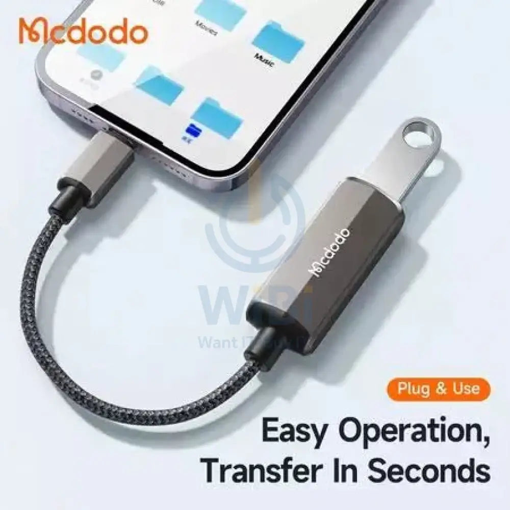 Mcdodo 2 in 1 USB Lightning OTG 3.0 Converter Adapter Accessories > Cables & Converters > Cables