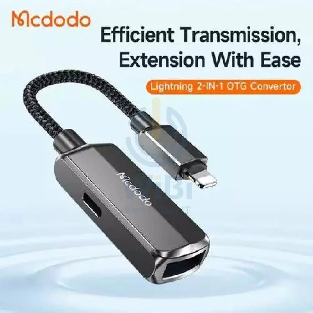 Mcdodo 2 in 1 USB Lightning OTG 3.0 Converter Adapter Accessories > Cables & Converters > Cables