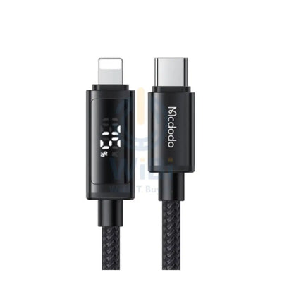 Mcdodo CA-7990 Fast Charging Data Cable - Type-C / Lightning / 36W / 1.2 Meter / Black Accessories > Cables &