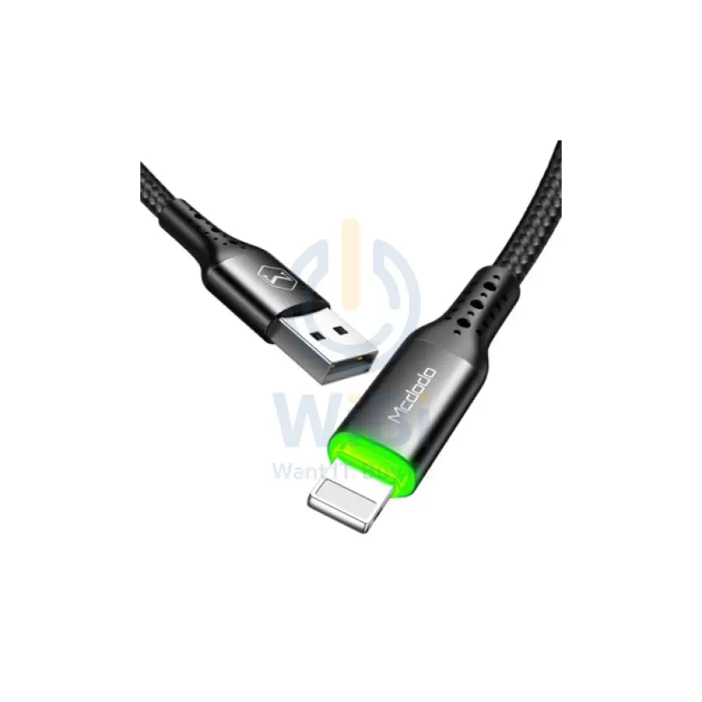 Mcdodo CA-8060 Auto Power Off Data Cable for Lightning - 1.2 M / Black Accessories > Cables & Converters > Cables