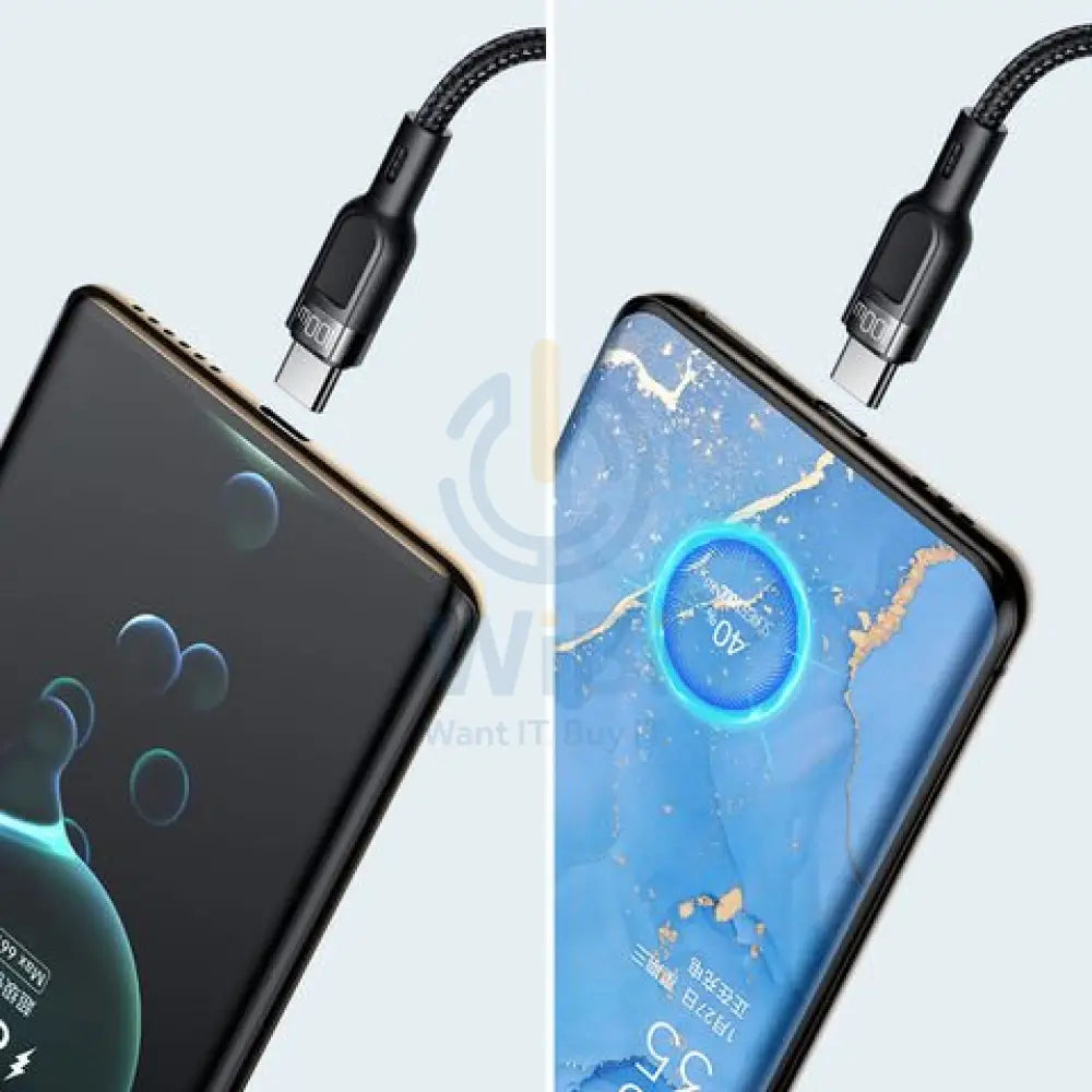 Mcdodo Ca-8800 Multifunction Data Cable - 2 In 3 PD USB-C / USB-A / Lightning / 1.2 Meters / Black Accessories > Cables