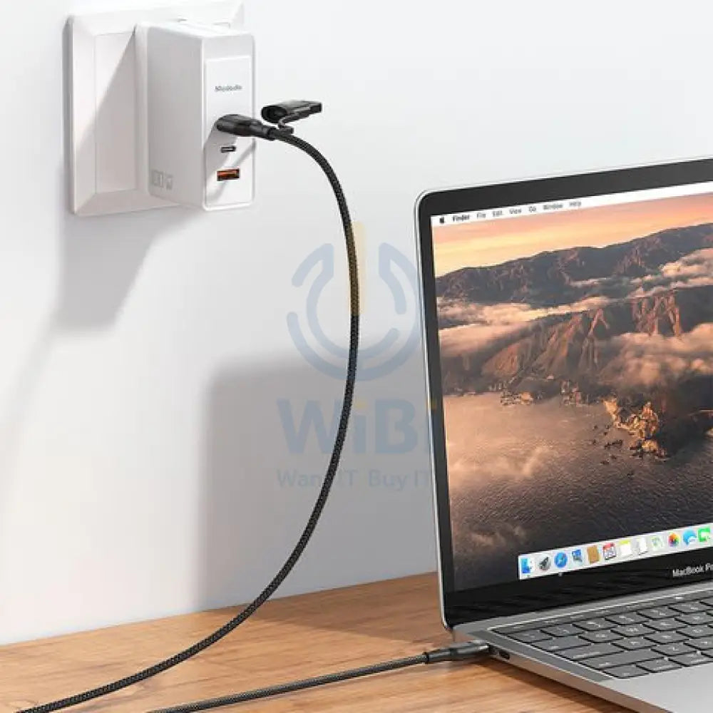 Mcdodo Ca-8800 Multifunction Data Cable - 2 In 3 PD USB-C / USB-A / Lightning / 1.2 Meters / Black Accessories > Cables