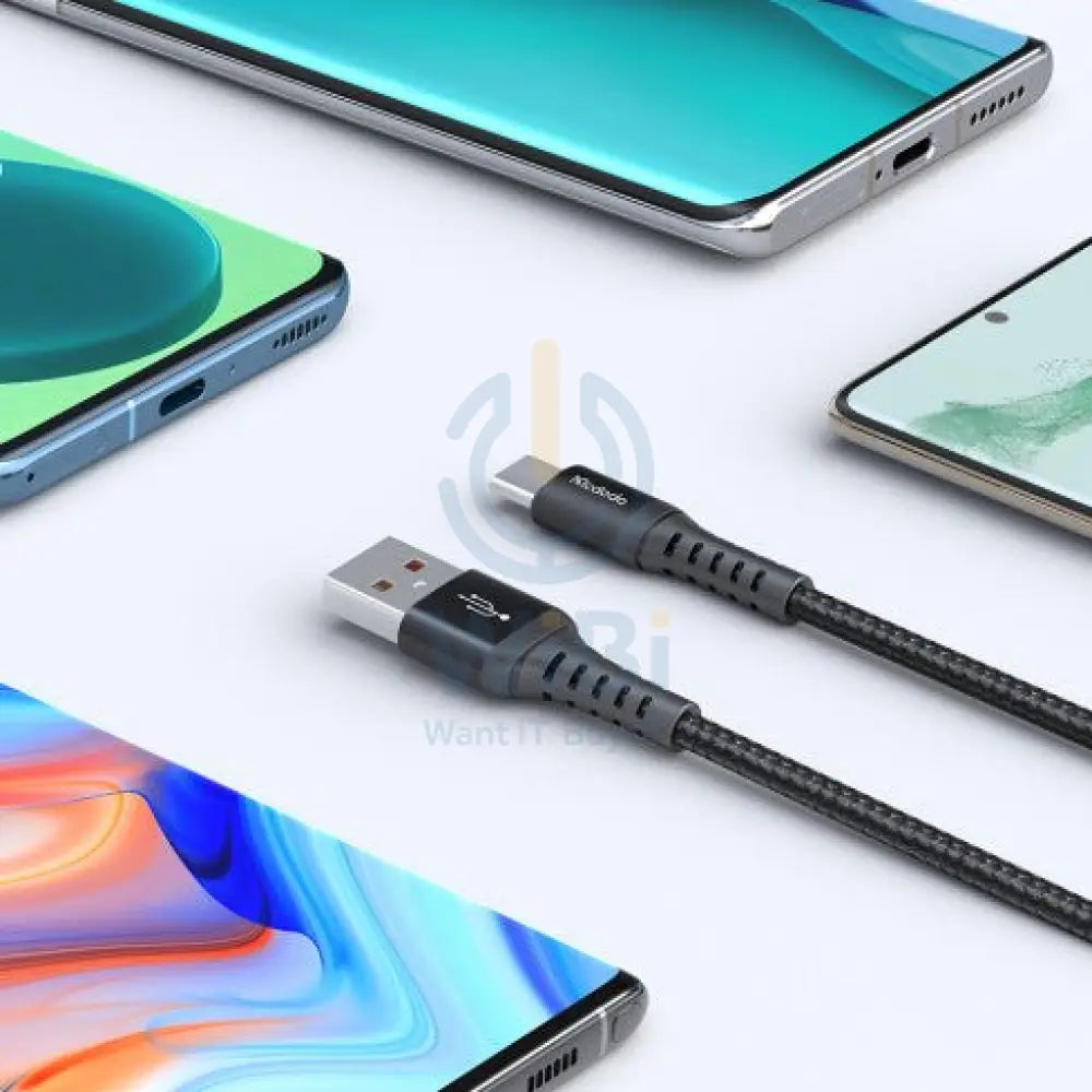 Mcdodo CA227 1M QC4 Type-C USB Data Cable Accessories > Mobiles & Tablets > Tablets