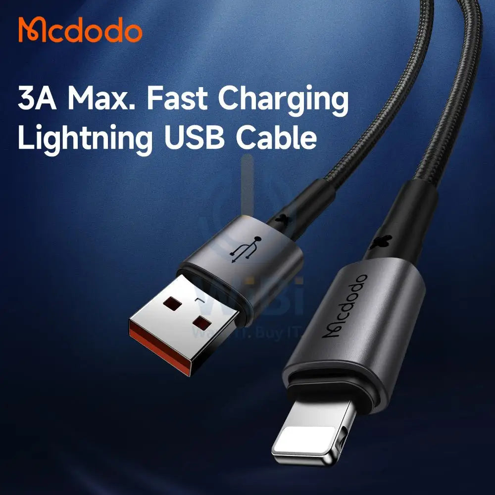Mcdodo CA358 1.8M 3A Lightning Cable Accessories > Mobiles & Tablets > Tablets