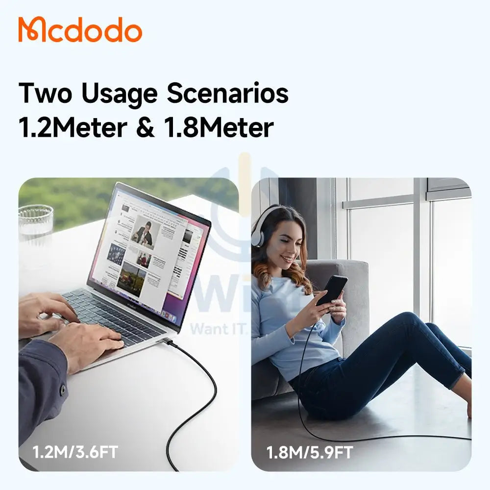 Mcdodo CA358 1.8M 3A Lightning Cable Accessories > Mobiles & Tablets > Tablets