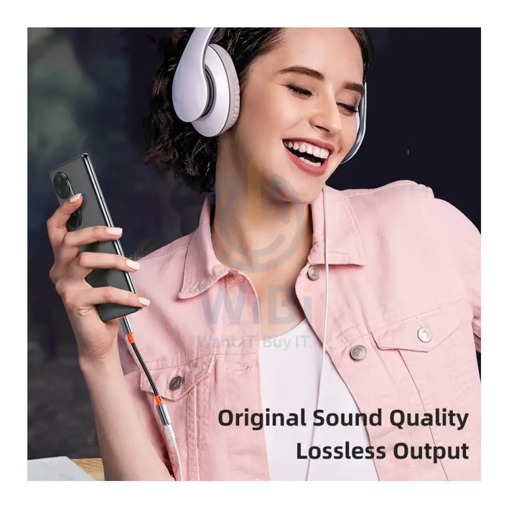 ماكدودو كاسل محول منفذ سلسلة - 0.11 متر / USB-C إلى 3.5 ملم / أسود
