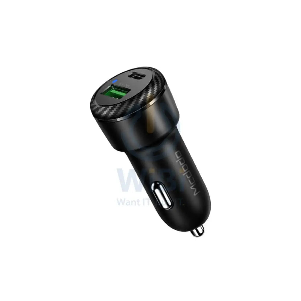 ماكدودو CC-5970 مزدوج منافذ يو اس بي دي 20 واط يو اس بي QC3.0 سريع شاحن سيارة - 38 واط / أسود اكسسوارات > هواتف & تابلت >