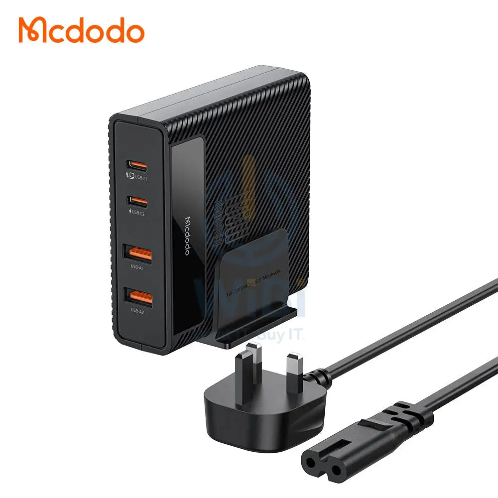 Mcdodo CH-1801 PowiGaN 100W PD Quick Charging Station 2 PD + 2 USB Fast Charging Accessories > Power Adapters > Offer