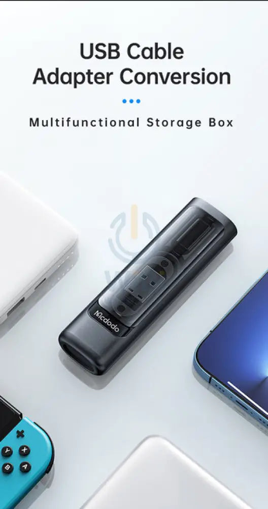 Mcdodo WF-1720 Multifunctional Storage Box - Black Accessories > Mobiles & Tablets