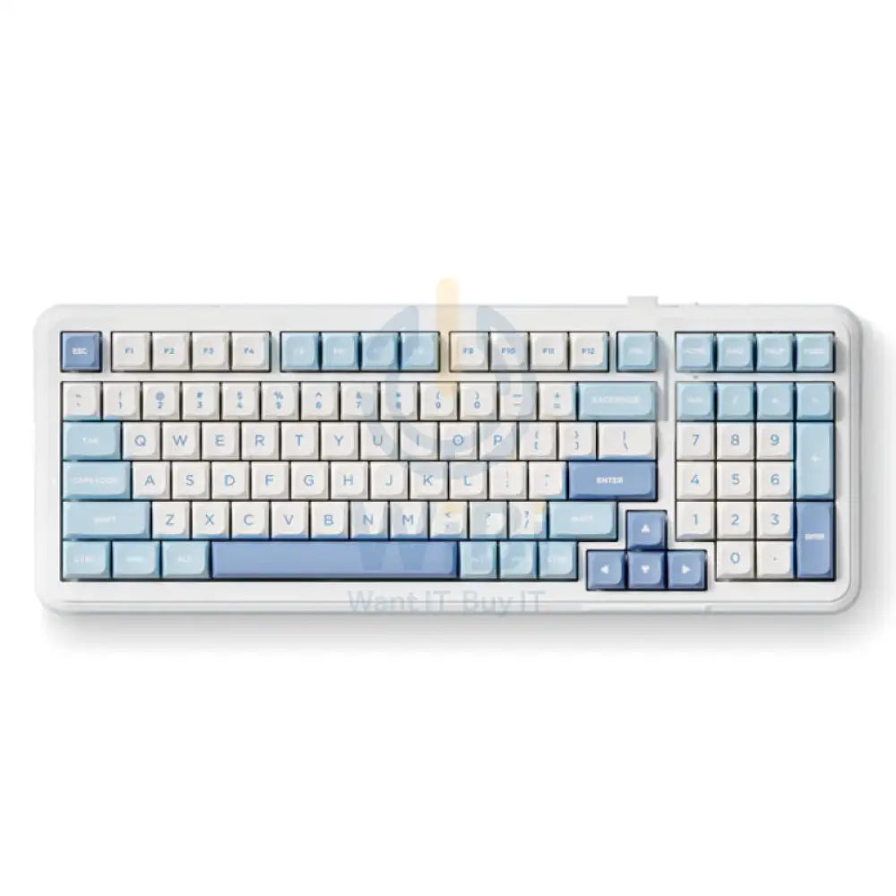 MCHOSE K99 Wireless Gasket Mount Mechanical Keyboard - 6000mAh / Wireless - Sky Blue Accessories > Keyboard & Mouse