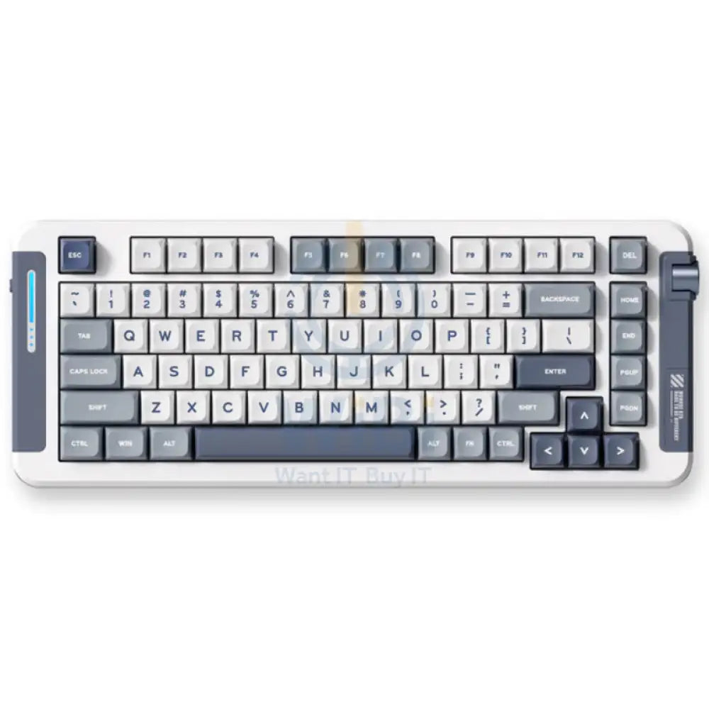 MCHOSE X75 Wireless Mechanical Keyboard - 4000mAh / Wireless - Navy Blue Accessories > Keyboard & Mouse
