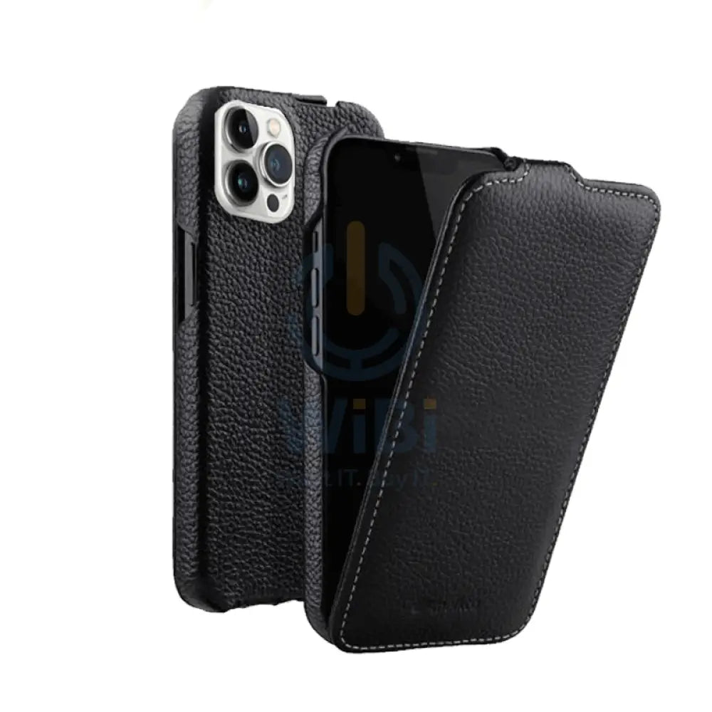 Melkco Jacka Leather Case - Apple iPhone 13 Pro / Black Accessories > Mobiles & Tablets > Mobiles > Covers & Cases