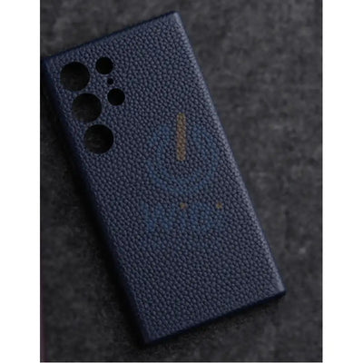 Melkco Origin Series Premium Leather Regal Snap Magsafe Cover - Samsung Galaxy S24 Ultra / Dark Blue Accessories >