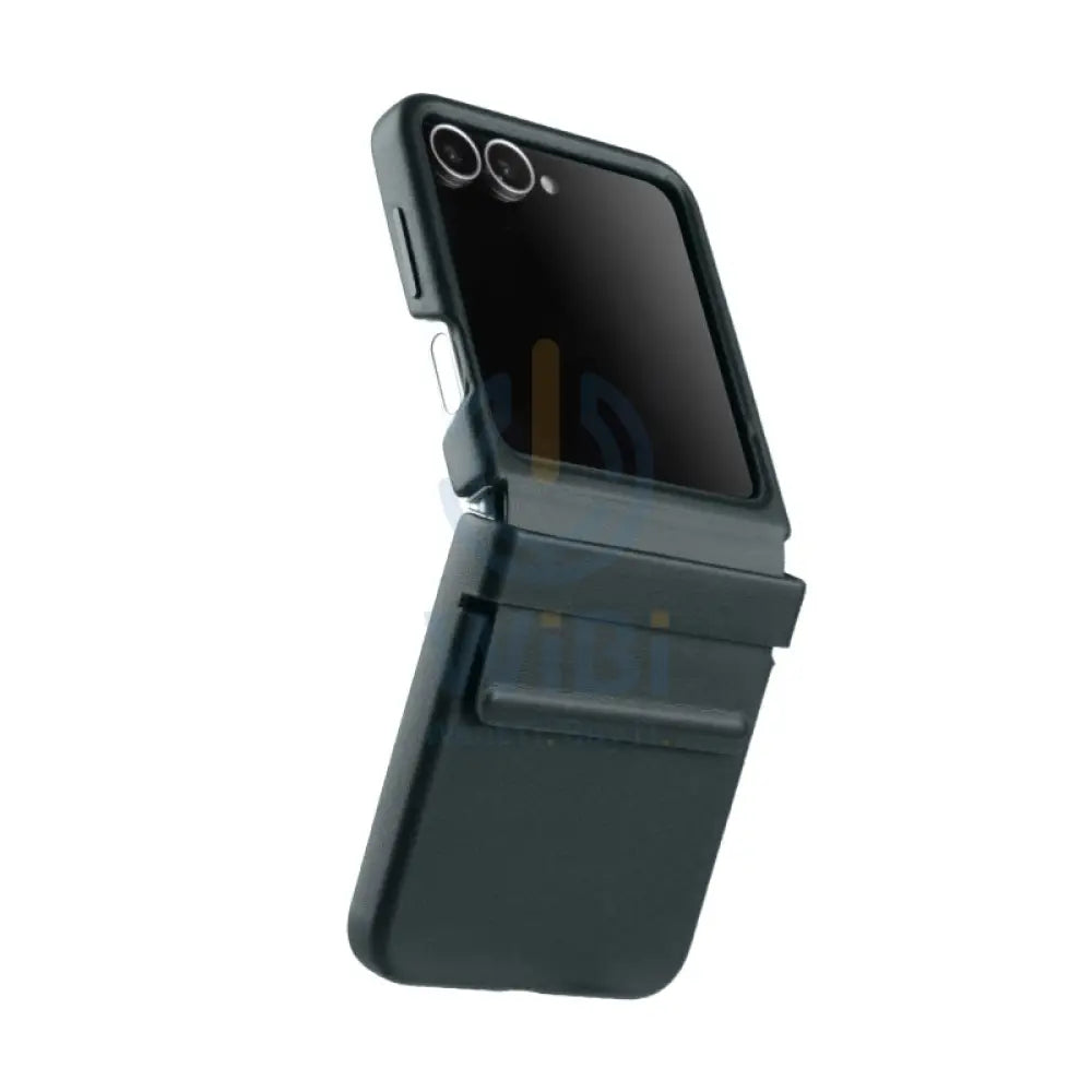 Melkco Origin Series PU Leather Regal Snap Pro Case - Samsung Galaxy Flip 6 / Dark Green Accessories > Mobiles &