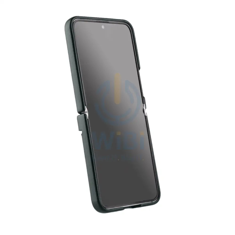 Melkco Origin Series PU Leather Regal Snap Pro Case - Samsung Galaxy Flip 6 / Dark Green Accessories > Mobiles &
