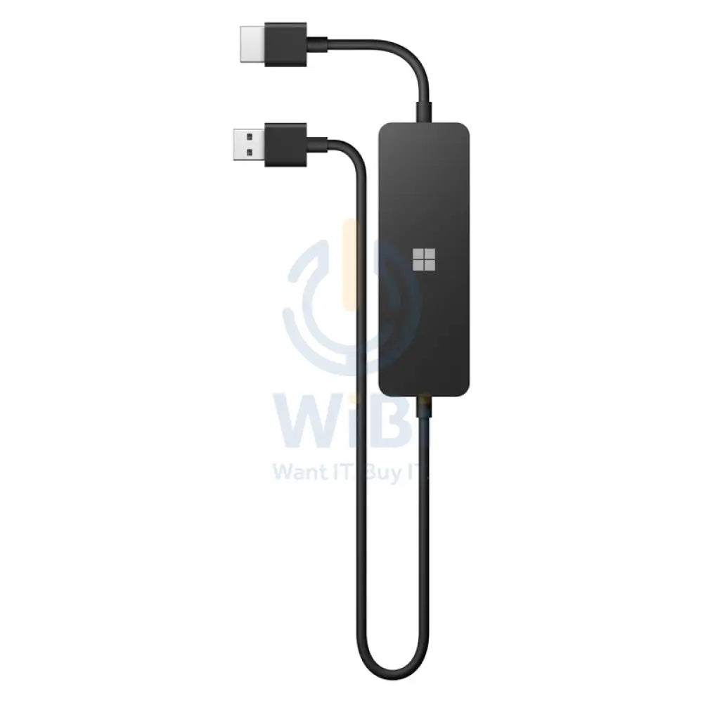 Microsoft 4K Wireless Display Adapter - HDMI / USB / Wireless Video/Audio Extender / Black Accessories > Cables &