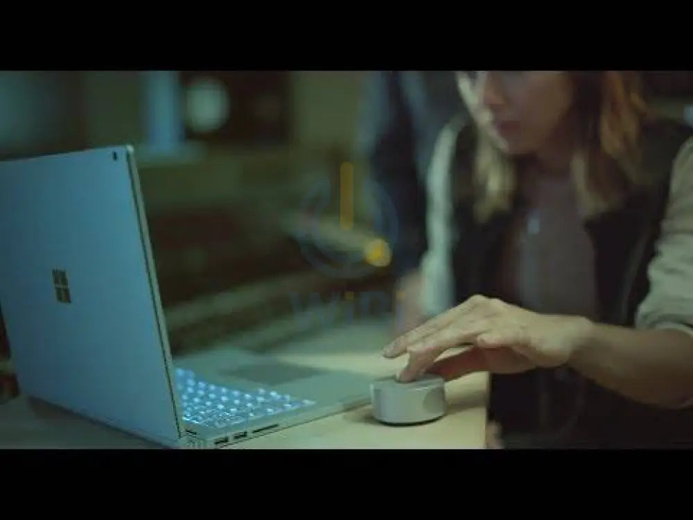 Microsoft Surface Dial - 2.40GHz / Bluetooth / Up to 2m / Wireless / Magnesium - Cables & Peripherals