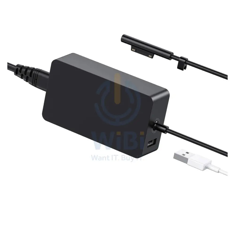 Microsoft Surface Power Adapter - 65 W / Black (W8Z-00006) Accessories > Other Peripherals