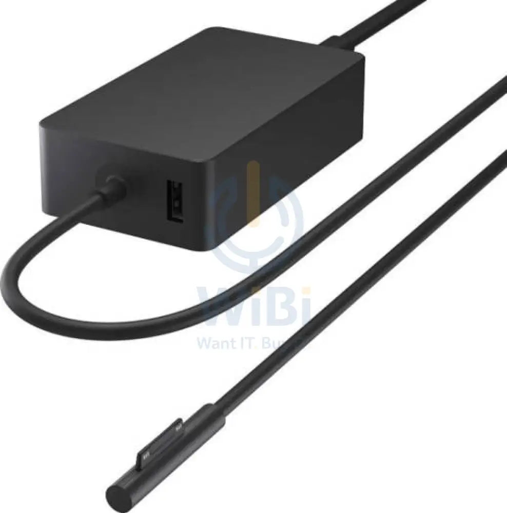 مايكروسوفت سيرفس محول الطاقة - 65 واط / أسود (W8Z-00006) اكسسوارات أخرى > الأجهزة الطرفية