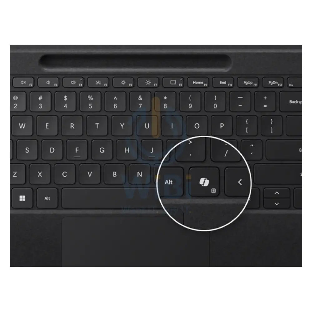 Microsoft Surface Pro Flex Keyboard - Bluetooth / Arabic/English / Black / for Surface Pro 11 Accessories > Keyboard &
