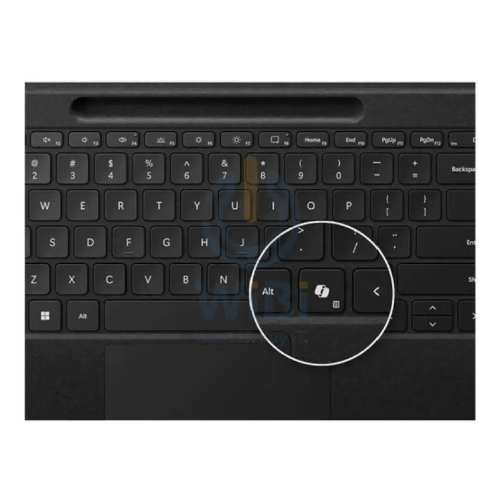 Microsoft Surface Pro Flex Keyboard with Slim Pen - Bluetooth / Arabic/English / Black / for Surface Pro 11 Accessories