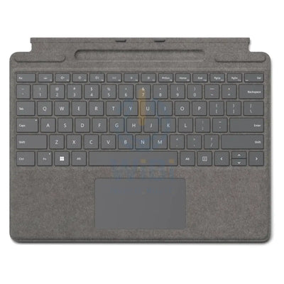 Microsoft Surface Pro Signature Keyboard with Slim Pen 2 - Magnetic / Arabic/English / Platinum - Keyboard Accessories